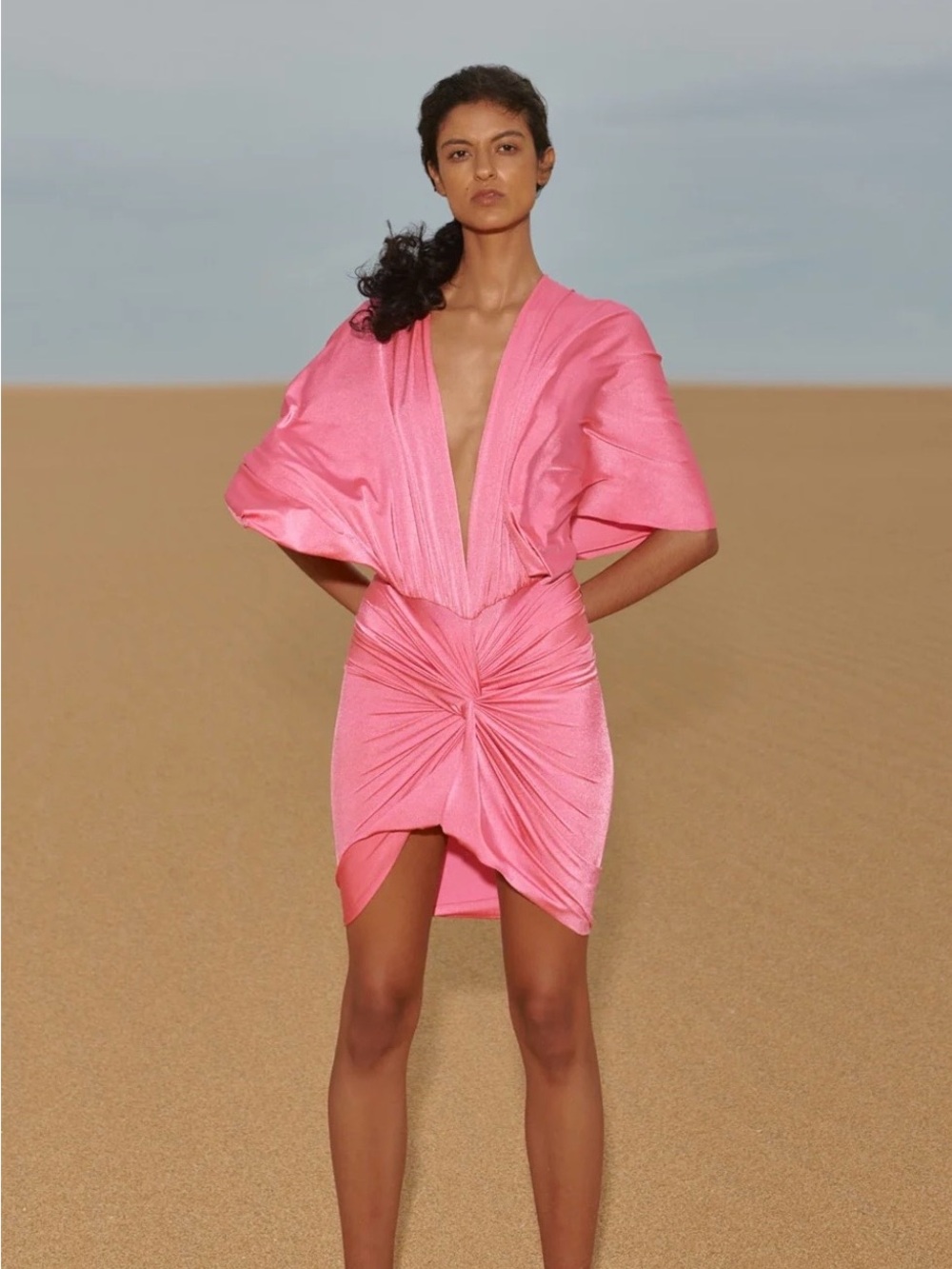 Baobab Mia Mini Dress Pink